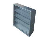 Lockable display rack