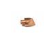 6.4mm Double Flat Copper Tips 10pk for Miniscope